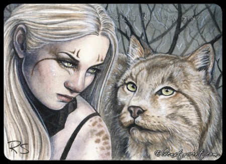 ACEO -- Feral