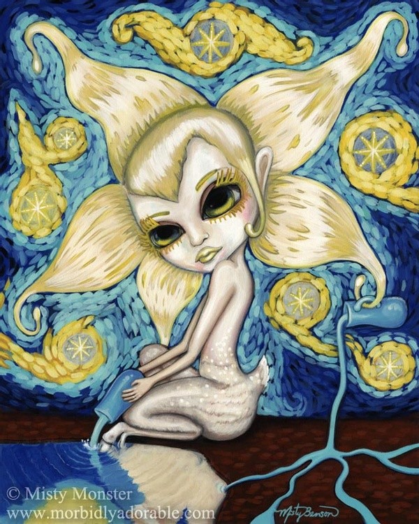 Star from the Morbidly Adorable Tarot