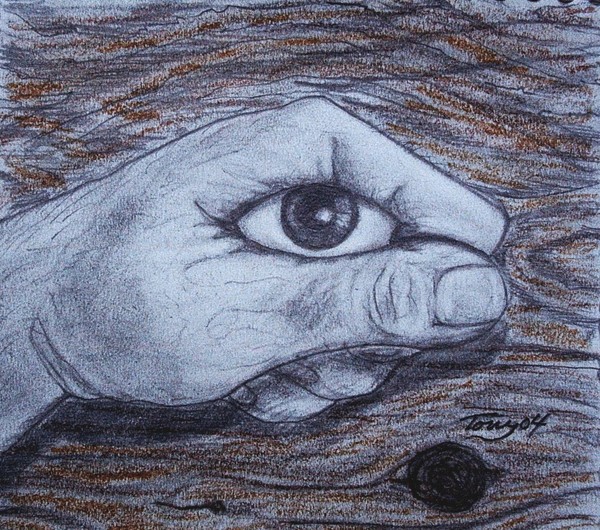 The hand was quicker than the eye