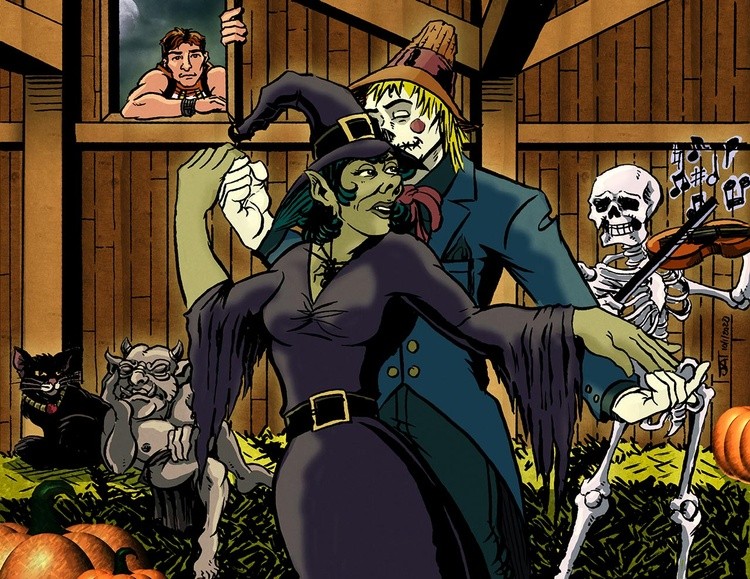 A Ghoulish Barn Dance
