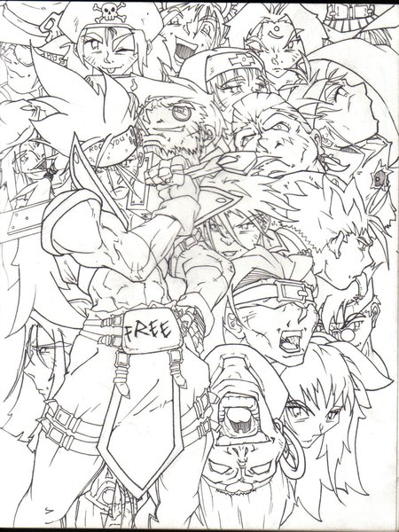 a tribute to guilty gear X2