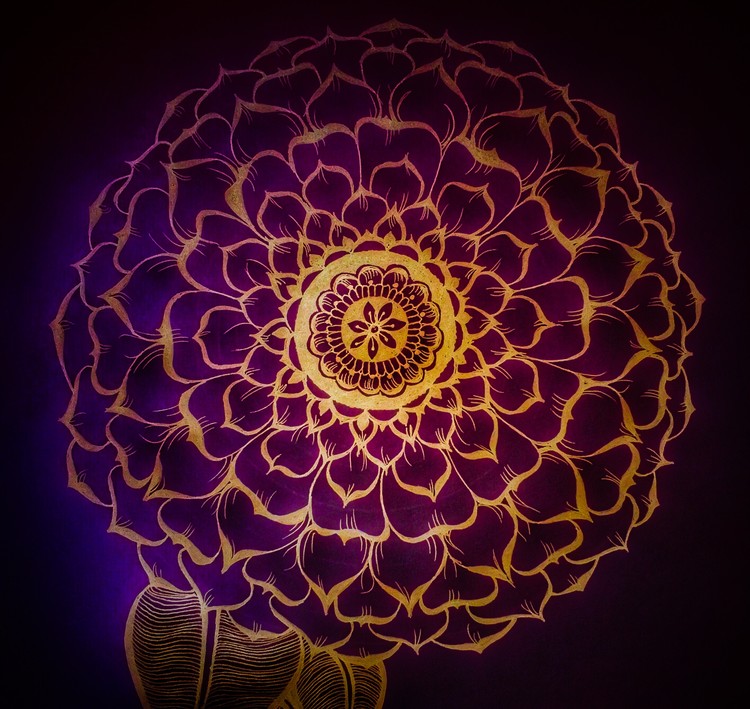 Flower mandala