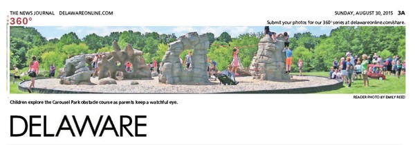 255th News Journal Panorama-Obstcles