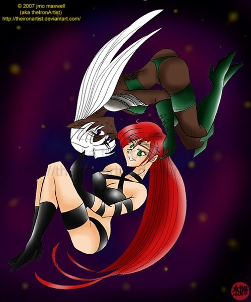 Vith and Lia spinning around