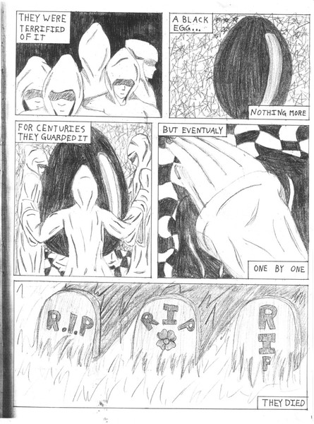 Black Egg Page 1 by SereneAutumn