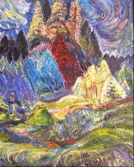 rebirth (After Emily Carr)