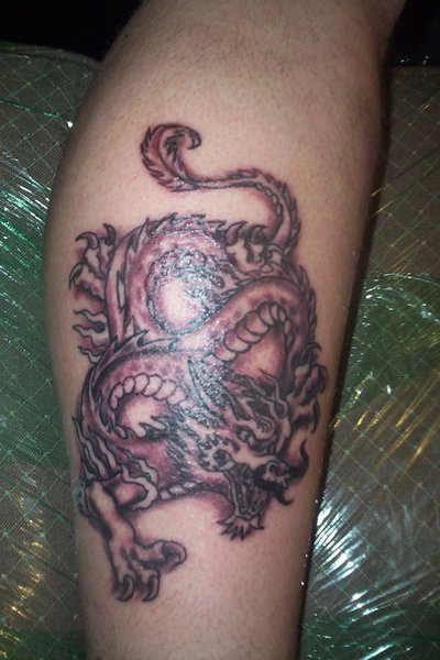 dragon shaded
