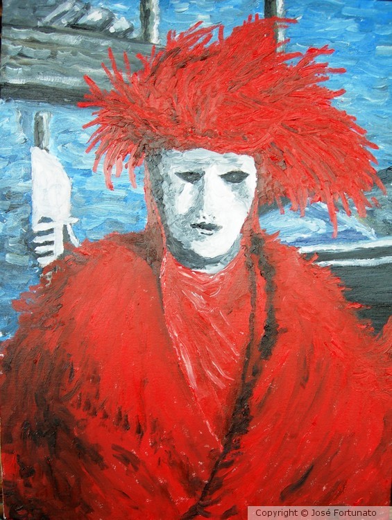 Woman in Red
