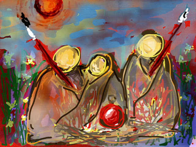Nativity scene