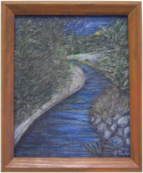 Winter at rivers bend