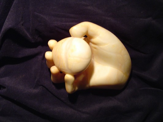 stone in hand