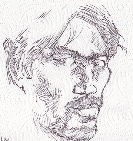 Paper Towel Art featuring  Manny Pacquiao
