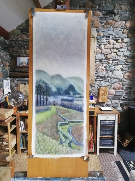 Lake district landscape