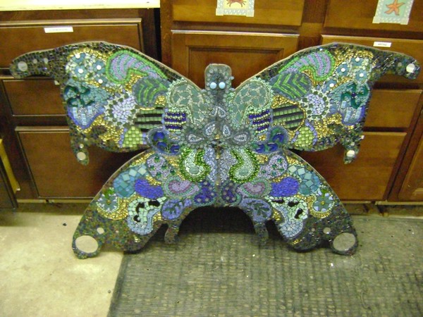 mosaic butterfly