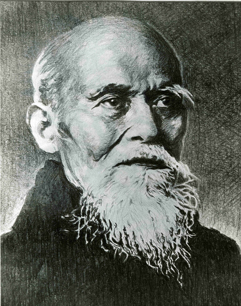 Morihei Ueshiba by Kathryn Arruda | ArtWanted.com