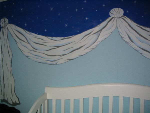 Hanging Swag Mural
