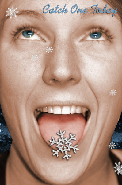 Snowing Snowflake AD