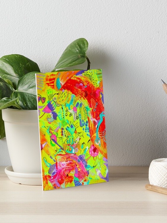 art-board-print designed by Veera Zukova available on Redbubble worldwide