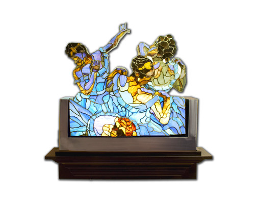 Dancers in Blue