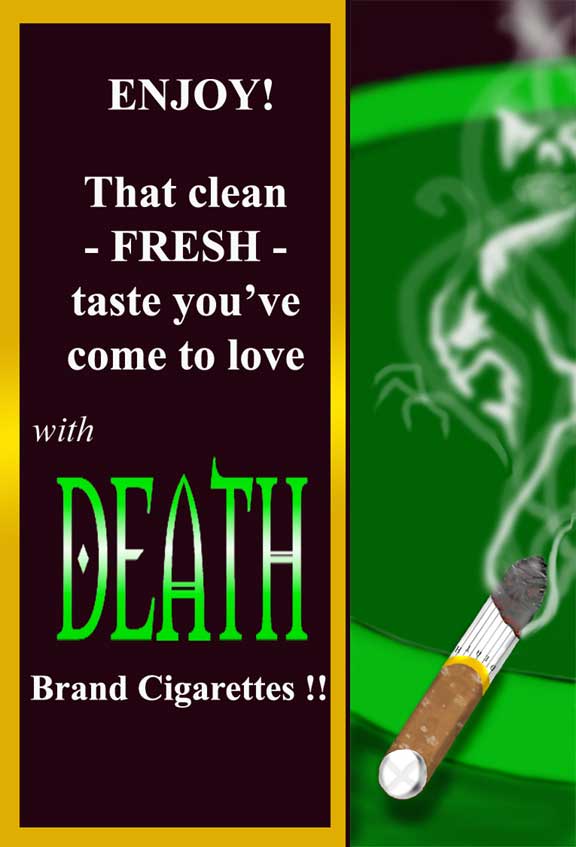 DEATH BRAND CIGARETTES
