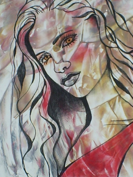 Woman In Red