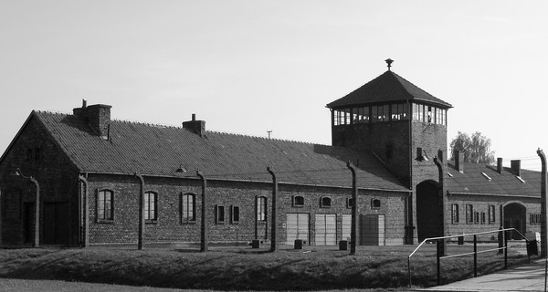 Auschwitz Birkenau Camp - entrance