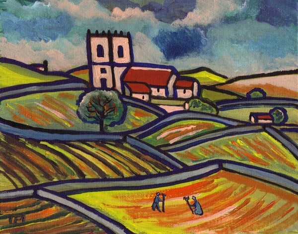 ENGLISH COUNTRY SCENE