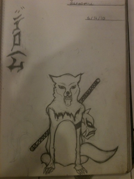 anbu ninja ookami