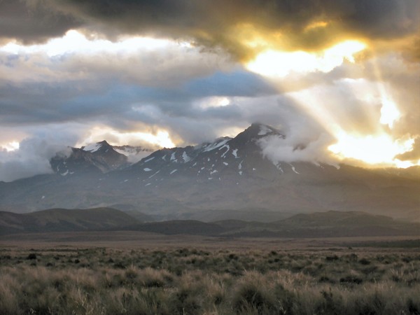 Stormy Volcano