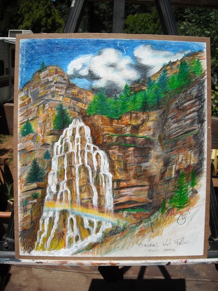 Bridal Veil Falls S.L.C. Utah