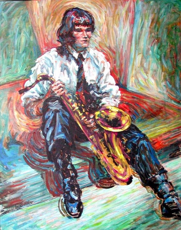 Female Saxophonist