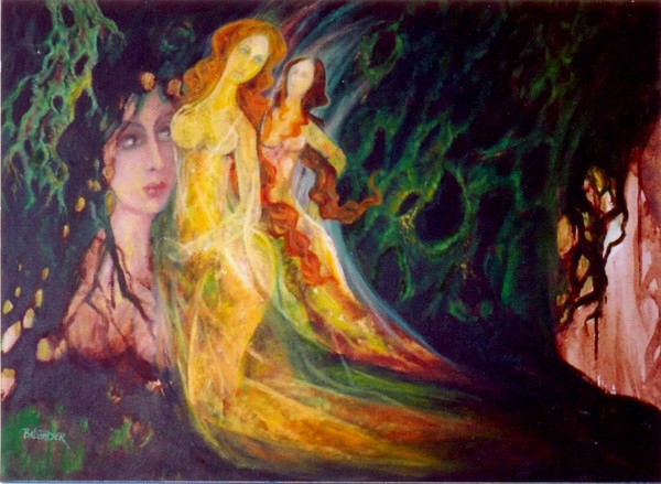 Fairies in roots