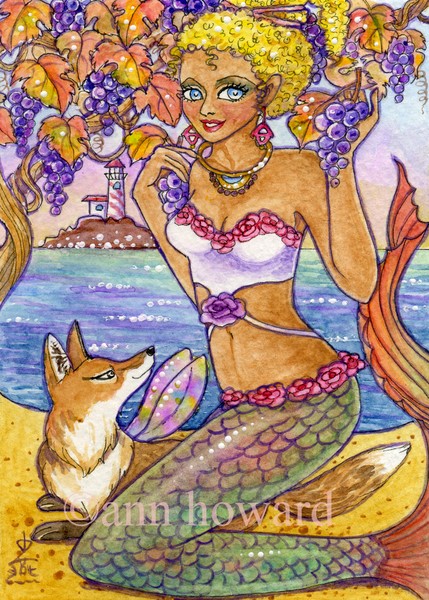 A Vintage Mermaid