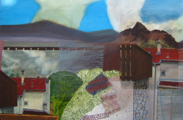 Sulden 05 Mixed Media on Canvas 80cm X120cm 8000