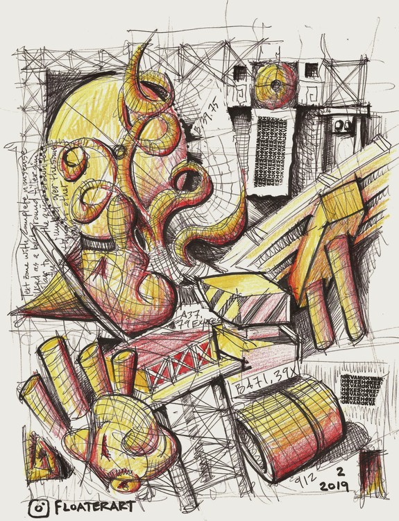 Yellow Red Study