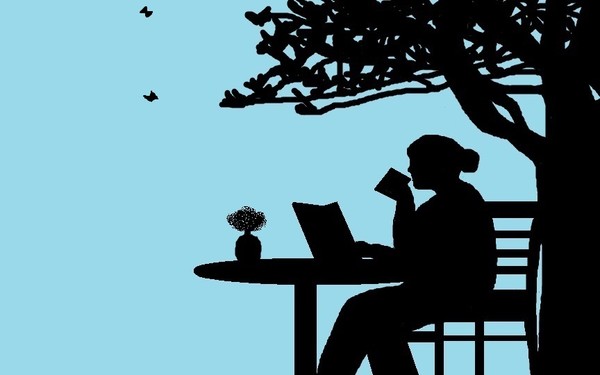 Relaxing And Reading