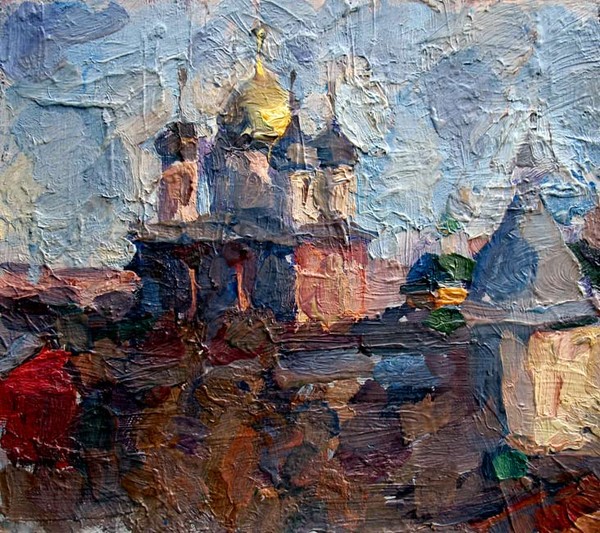 Novospasskiy Monastery. Spring Time. 1979