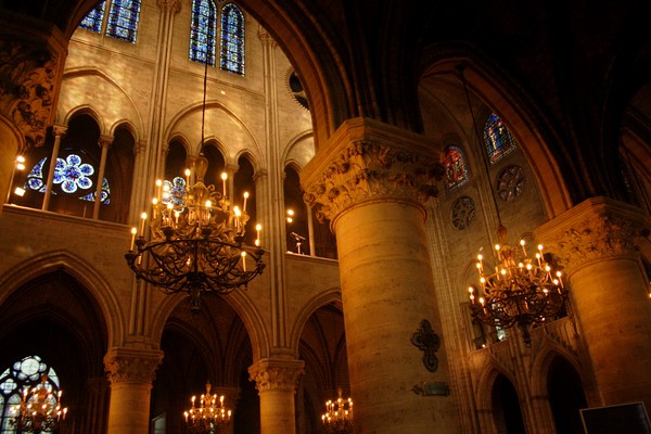 Notre Dame de Paris interior