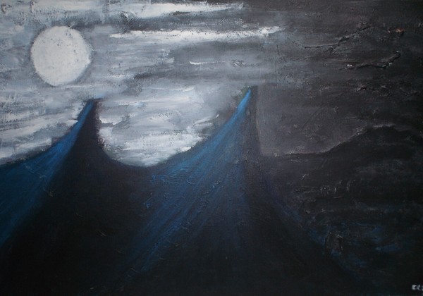 Moonlight Over The Mountains