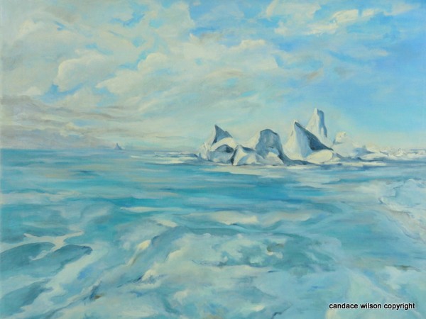 Summer Ice Floe, Davis Strait