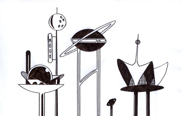 Stratosphärische Baukunst (sieben)