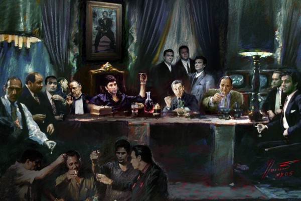 The Fallen Last Supper 