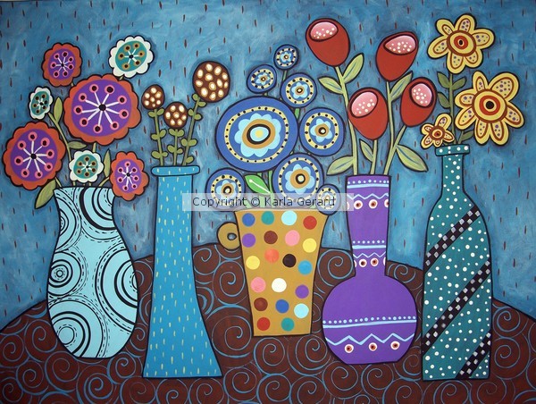 5 Flower Pots