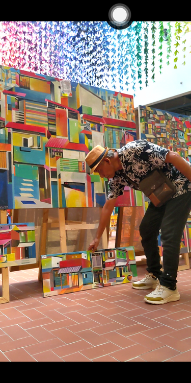 urban display painting at linc kuala limpur