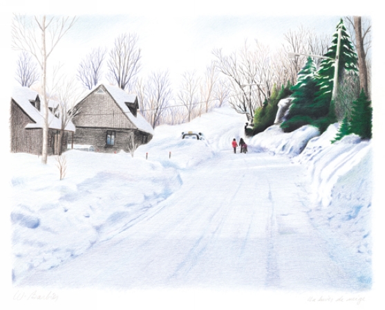 Un hiver de neige 