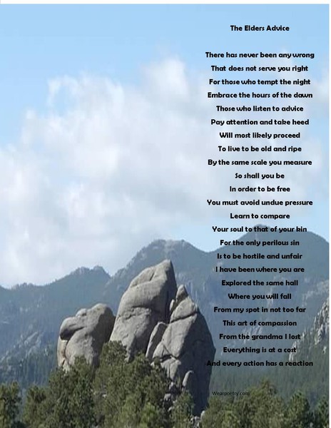 THE ELDERS ADVICE