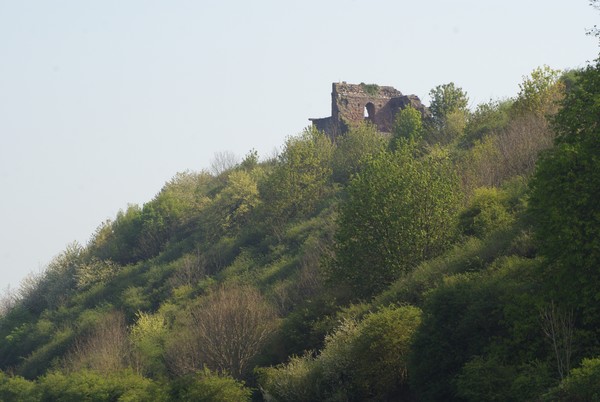 back of the castle