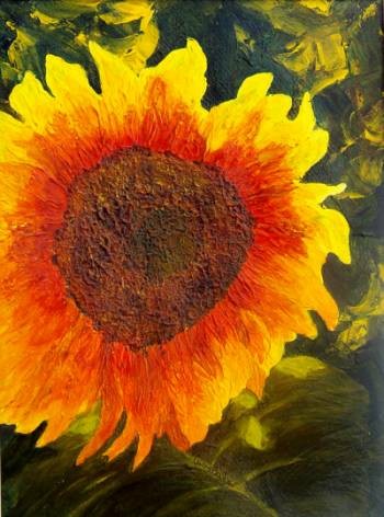 Blazing Sun Flower