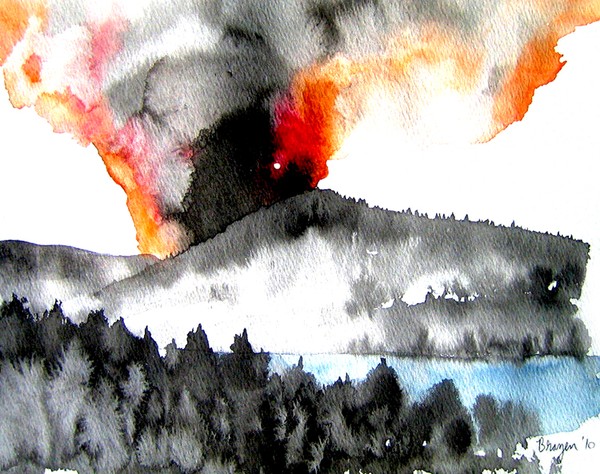 Terrace Mountain Fire