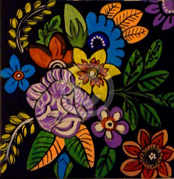 Fabric flowers